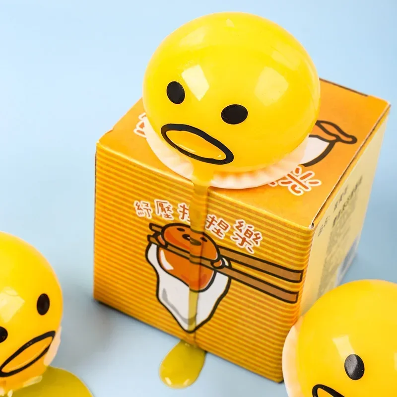 Новинка 20 шт. шарики для снятия стресса в виде яичного желтка с желтым желтком