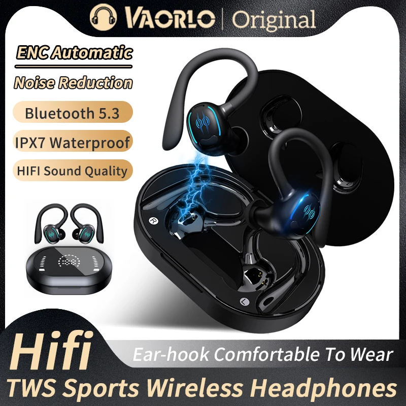 

TWS-наушники с поддержкой Bluetooth 5,3 и защитой класса IPX7