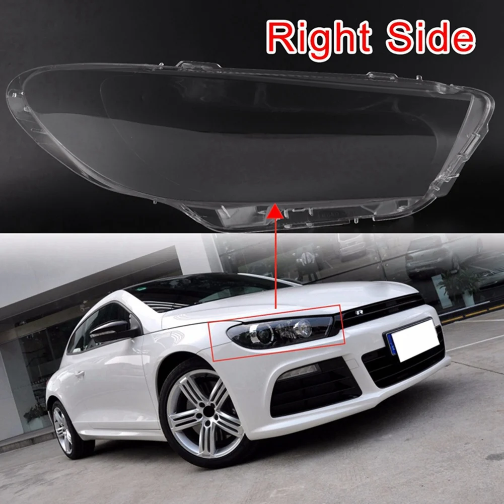 Чехол для правой фары автомобиля прозрачная крышка объектива чехол VW Scirocco 2008-2014 |