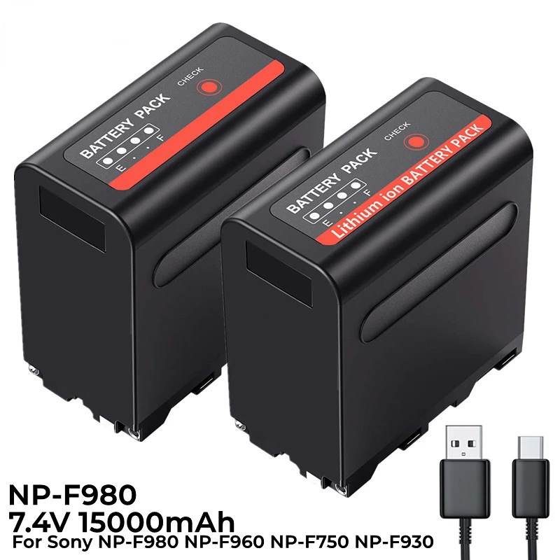 

Аккумулятор Canon 15000 мАч для планшетов USB F960 F970 NPF980
