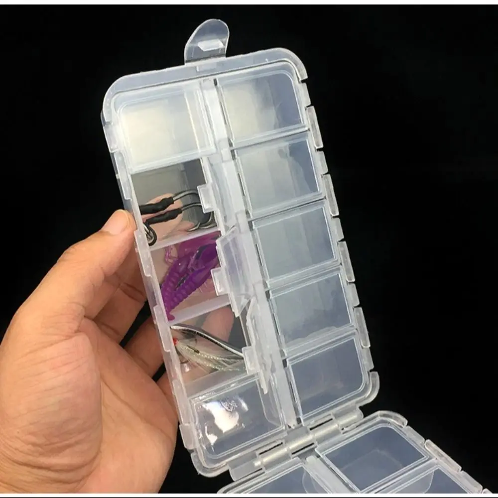 Коробка для лески с 20 отверстиями портативная пластиковая коробка рыболовных