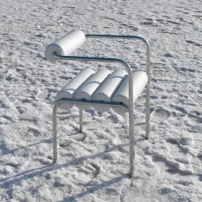 Минималистичный итальянский обеденный стул дизайнерский современный