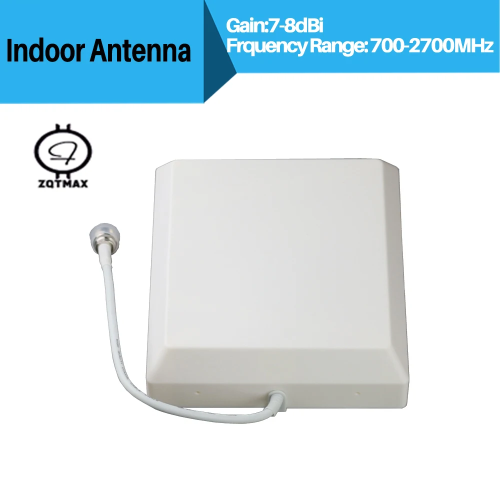 

ZQTMAX Indoor Wall / Panel Antenna for 2G 3G 4G Repeater GSM CDMA WCDMA PCS Signal Booster LTE UMTS Signal Amplifier 806-2700Mhz