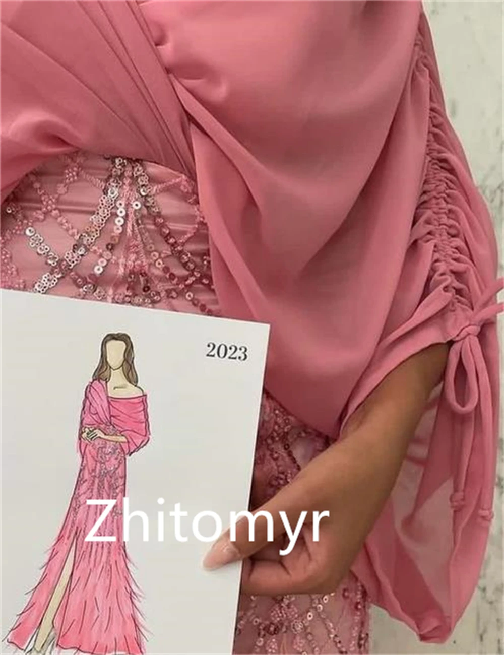 Платье для выпускного вечера по индивидуальному заказу. Изысканные вечерние