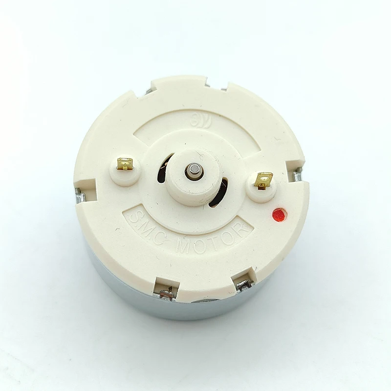 Фото Стандартный мини-мотор RC500-KN/12500 DC 6V 9V 12V 5800 об/мин, микро-мотор с круглым шпинделем диаметром 32 мм, 11 зубьев, для роботов-пылесосов №5