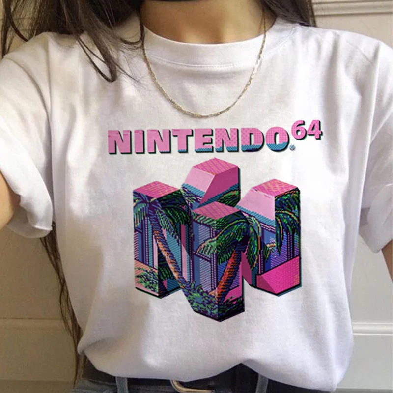 

Summer Aesthetic 90s Fashion t Shirts Women Harajuku Ullzang T-shirts Print Graphic Funny Vintage Tshirt Streetwear Top Tees