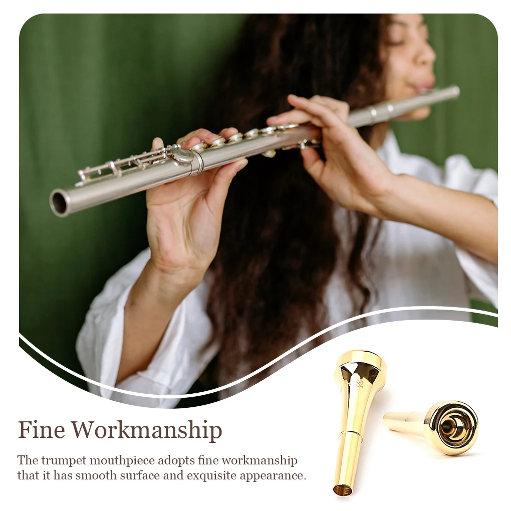 

Trumpet Mouthpieces Accessories Tone Brass Instrument Bugle Mouth