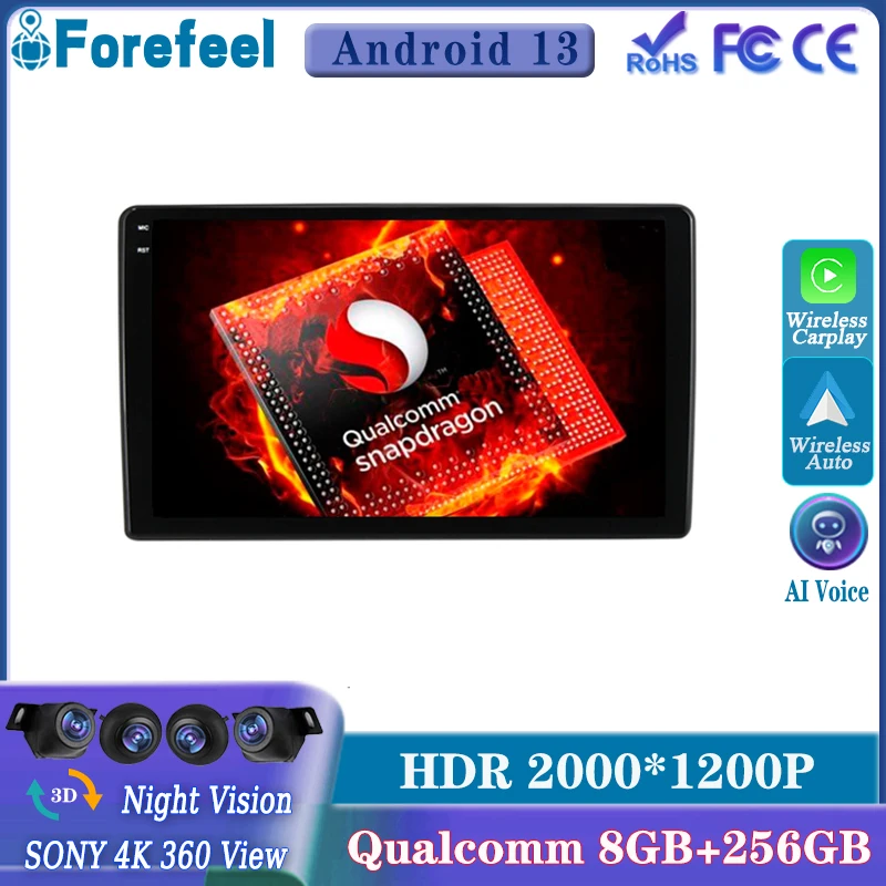 

Android13 Qualcomm For Fiat Ducato 2007-2015 Citroen Jumper Peugeot Boxer 2011 - 2015 Multimedia Car GPS Navigation Touch Screen