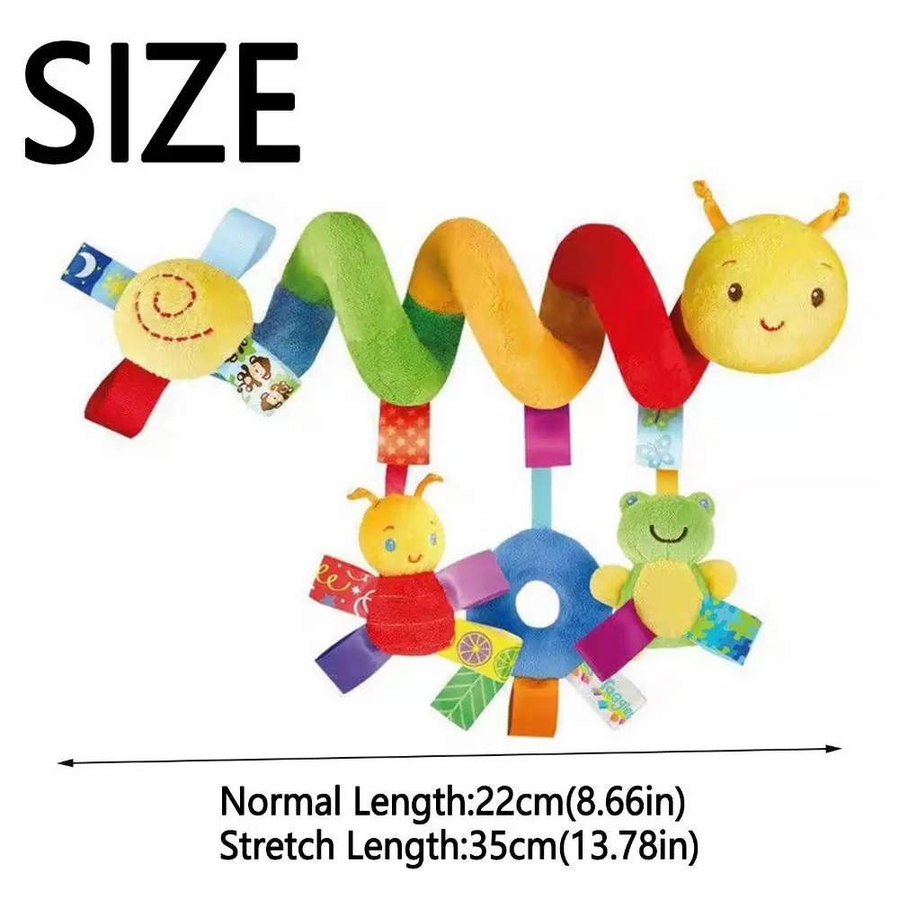 Детские автокресла с мультяшными животными растягивающиеся плюшевые спиральные