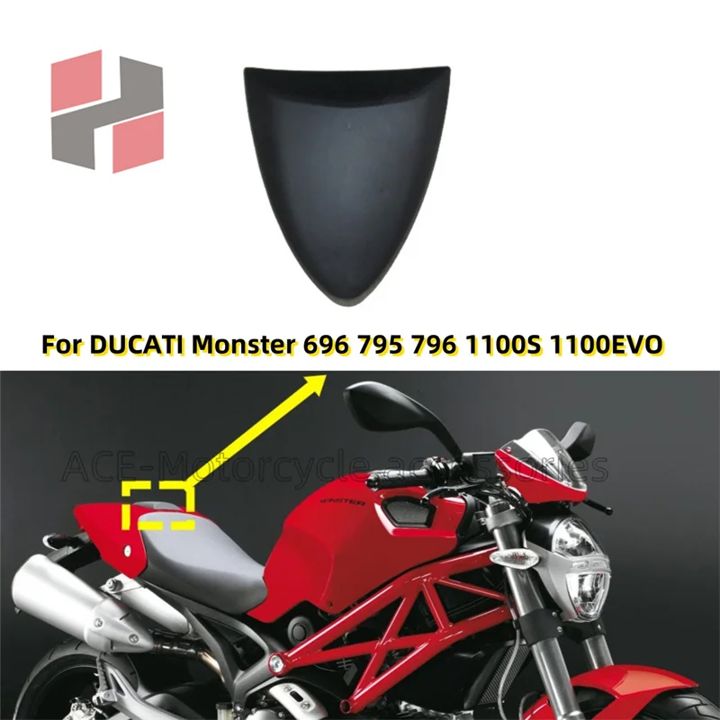 Чехол для заднего пассажирского сиденья мотоцикла Ducati Monster 696 795 796 1100S 2009 - 2012