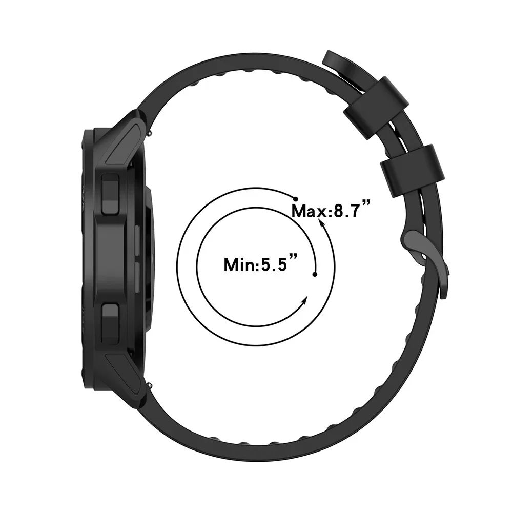 Силиконовый ремешок для Xiaomi MI Watch S1 Active/ремни смарт-часов с цветным ремешком
