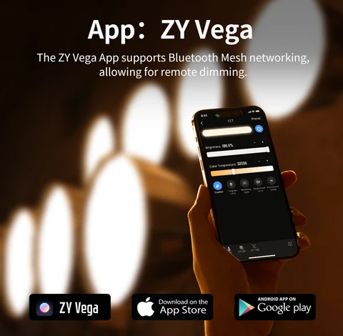 ZHIYUN MOLUS G200 200 Вт светодиодный светильник для видеосъемки