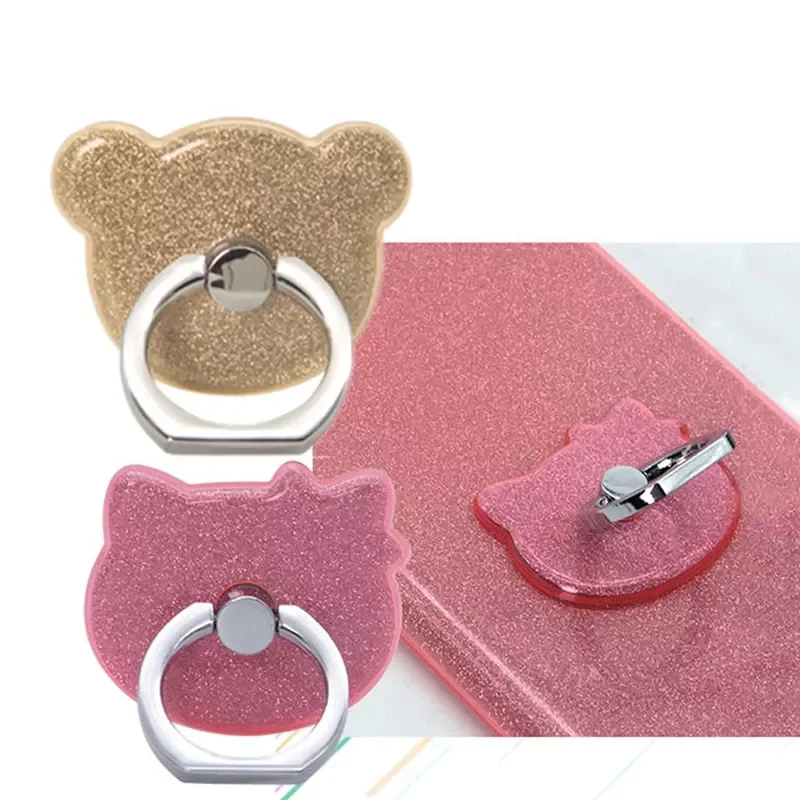 

Bear/Cat Shape Phone grip Universal Finger Ring Holder for phone Tablet Stand Car Mount Stand phone kickstand desk holder