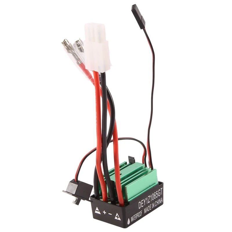 65A ESC водонепроницаемый матовый электрический регулятор скорости с вилкой Tamiya