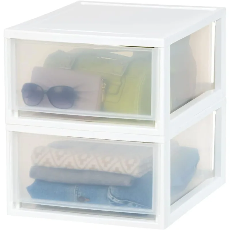 

Штабелируемые пластиковые ящики для хранения 30qt, белые