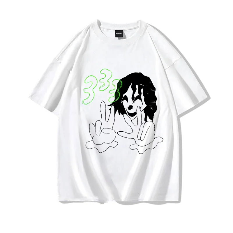 

Bladee 333 Rapper Graphic T Shirts Hip Hop Summer T-shirt Short Sleeve Cotton Men T Shirt New Trend TEE TSHIRT Womens