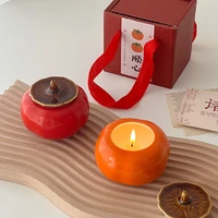 light luxury ceramic candle holder modern home decor tea light candle holder candle container wedding table decorations