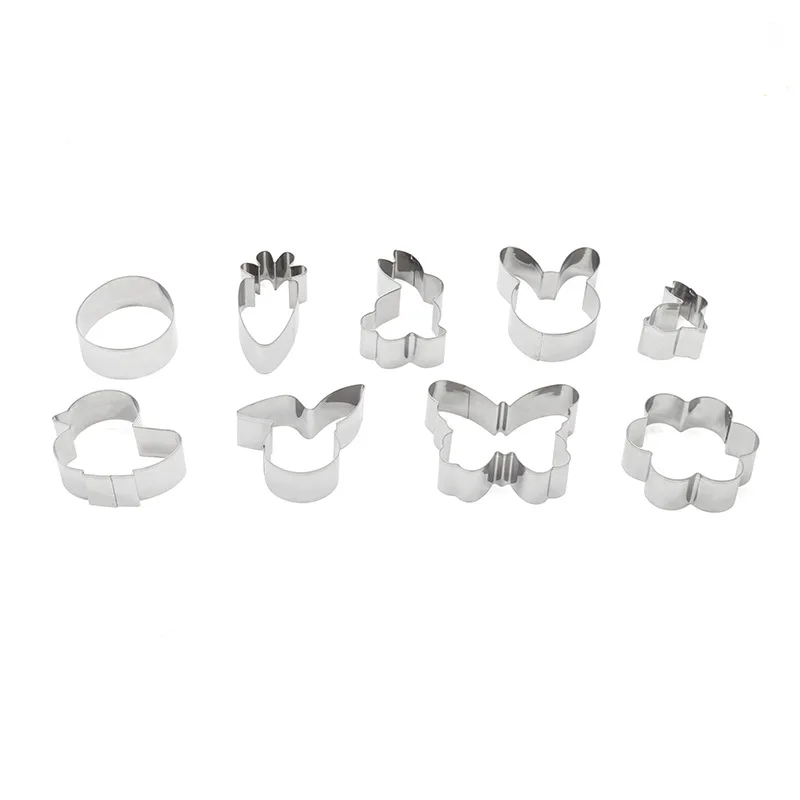 

Multi-pattern Stainless Steel Biscuit Mold Baking Accessories Ocean Cartoon Stencil Fondant Cookie Mold Kitchen Tools