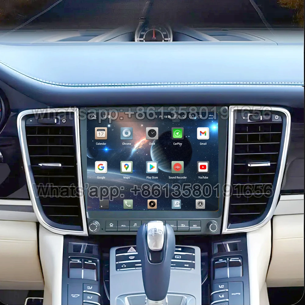 12G + 256G для Porsche Panamera 2010 2011 2012 2013 2014 2015 2016 CarPlay Android Радио мультимедийный плеер GPS Navi