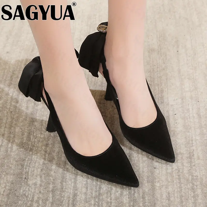 

Туфли-лодочки женские с заостренным носком, на очень высоком каблуке