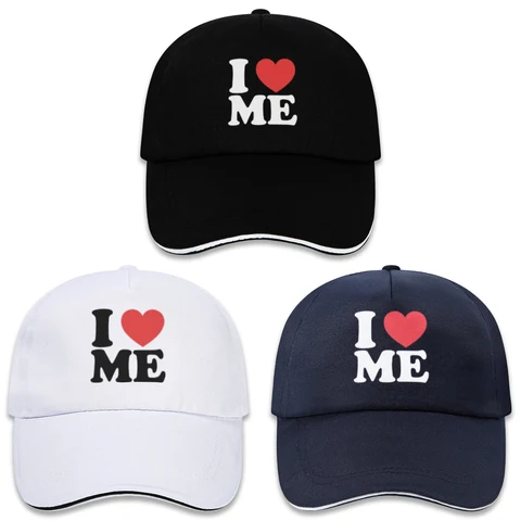 QIEHEYIN бейсболка  I Love Me Print