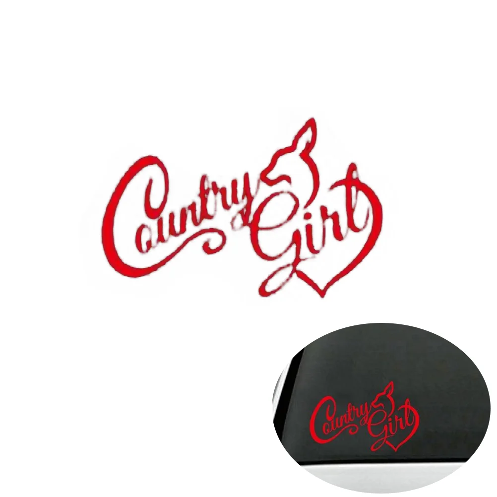 

Personalized Car Decal Bumper Decals Girl Stickers Country Creative Safety Sign