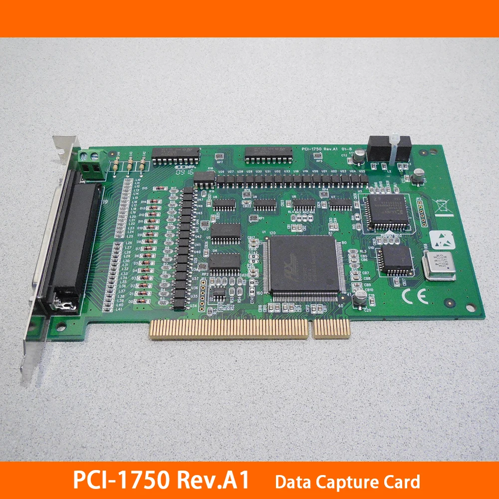 

PCI-1750 Rev.A1 For Advantech Counter Card 32-Way Isolated Digital Input/Output IO Data Capture Card High Quality Fast Ship