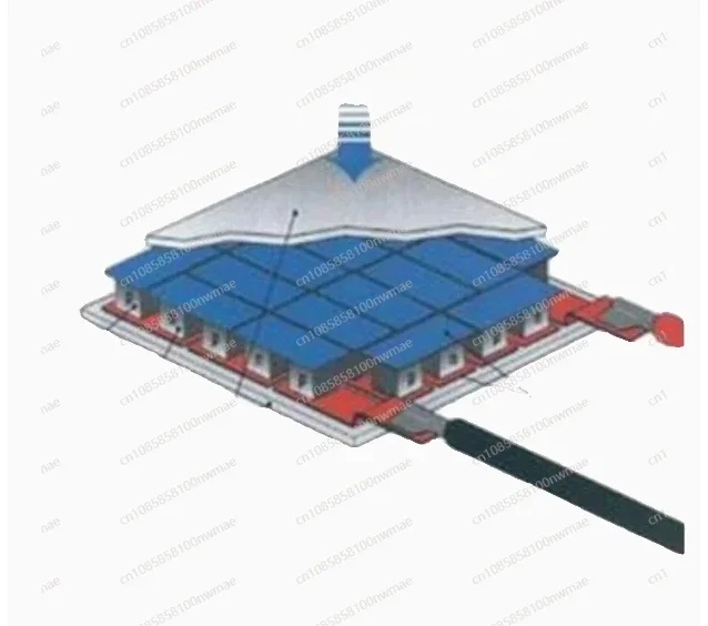 1 пара полупроводниковых генераторов разницы в температуре. 5 дюймов генератор