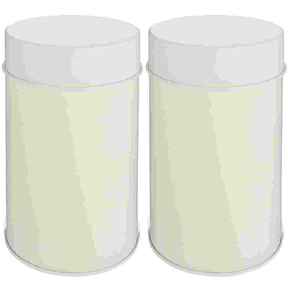

Tea Tin Storage Canister Round Canistersmetal Jar Coffee Tinplate Containers Box Container Sealed Chinese Kitchen Airtight Bins