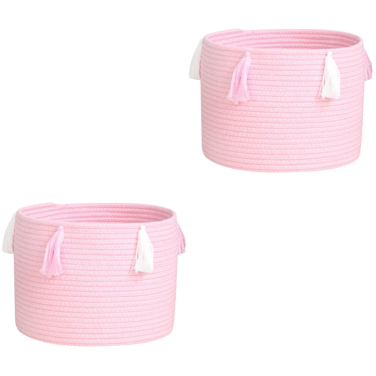 

Storage Basket Sundries Container Case Weaved Box Space Saving Bucket Woven