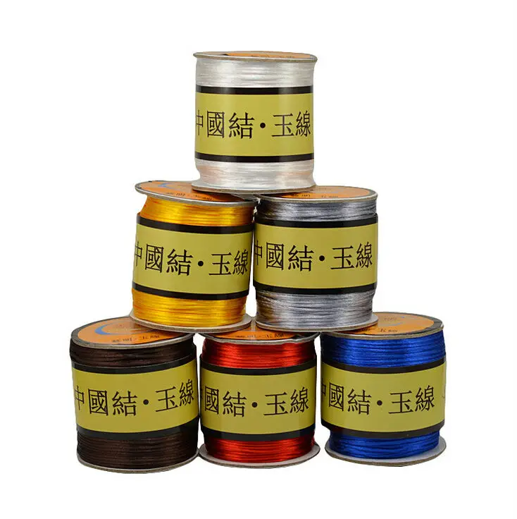 

1Roll wire 1.5 mm 60 meters long Wire rope line red lines Woven cord waist chain line DIY Wholesale