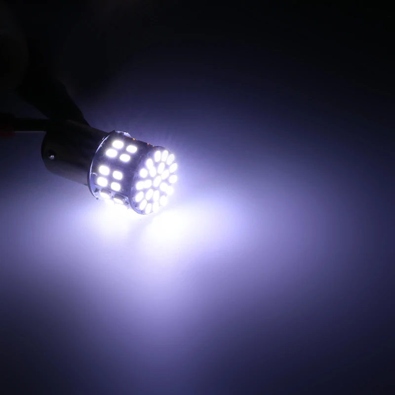 2 шт. габаритные фонари багажника 1157 белый 3020 50SMD светодиодный 12 В сигнальный