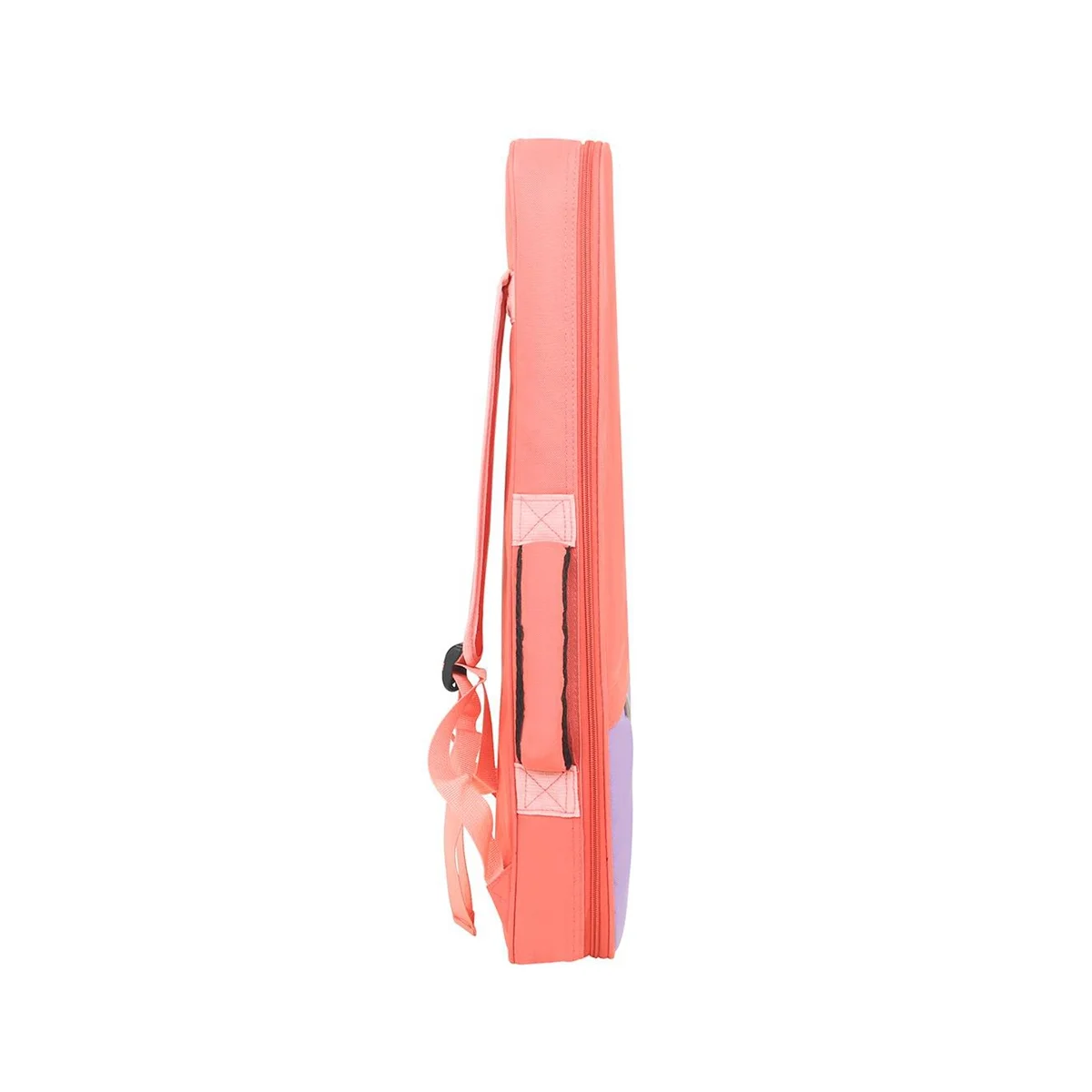 

Сумка для укулеле 23 дюйма, маленький хлопковый водонепроницаемый рюкзак розового и ярко-фиолетового цвета для гитары, с отделением для гитары