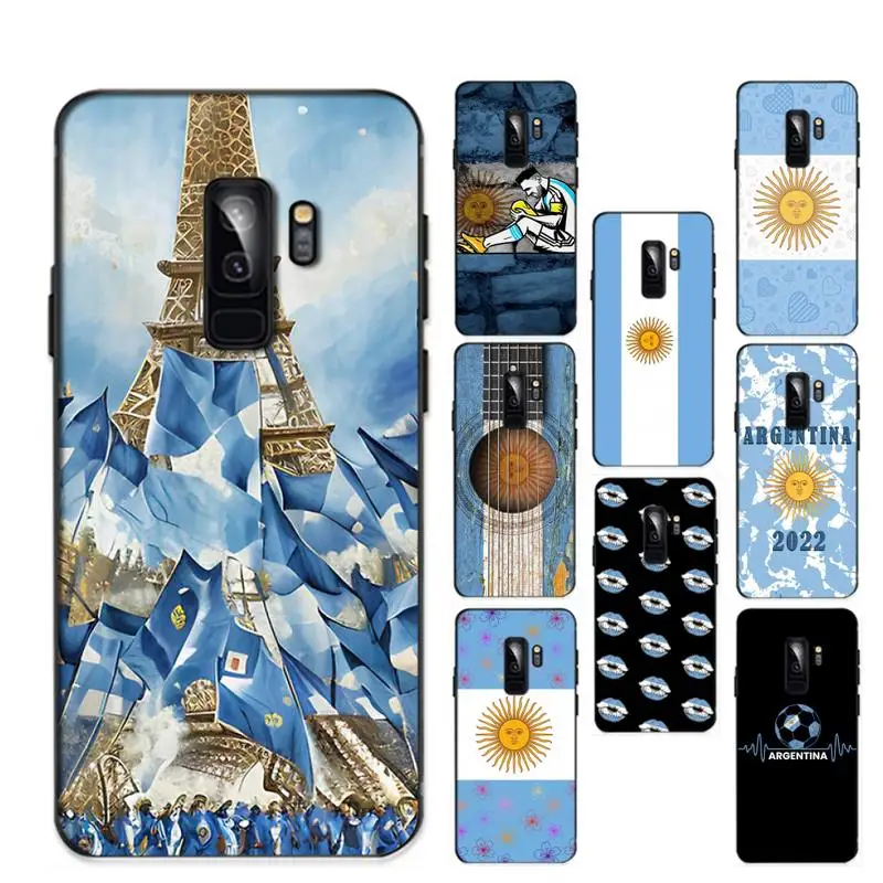 

Argentina Flag Phone Case for Samsung S20 lite S21 S10 S9 plus for Redmi Note8 9pro for Huawei Y6 cover