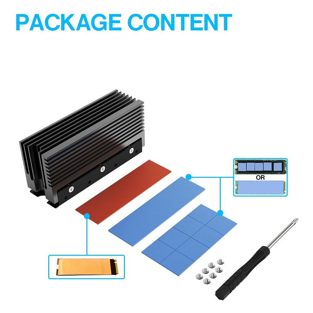 JEYI охлаждение Warship пылезащитный теплоотвод Золотой бар NVME NGFF M.2 2280 алюминиевый