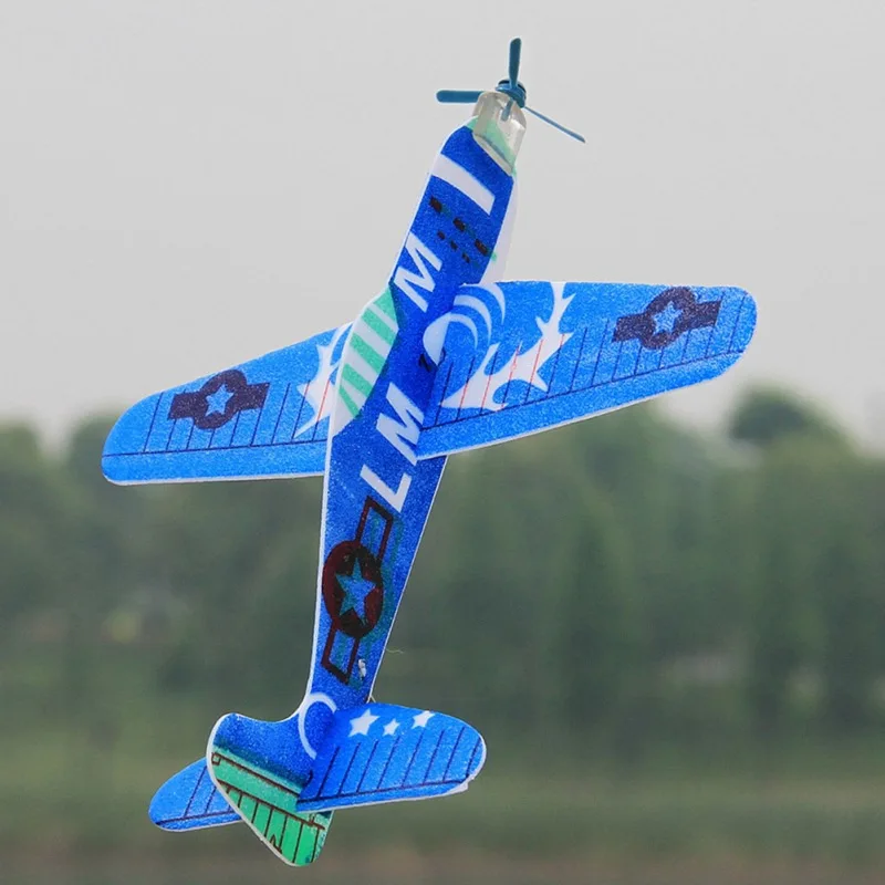 3D Летающий Строгальный Станок Ручной Работы Детский Игрушечный Пенопластовый