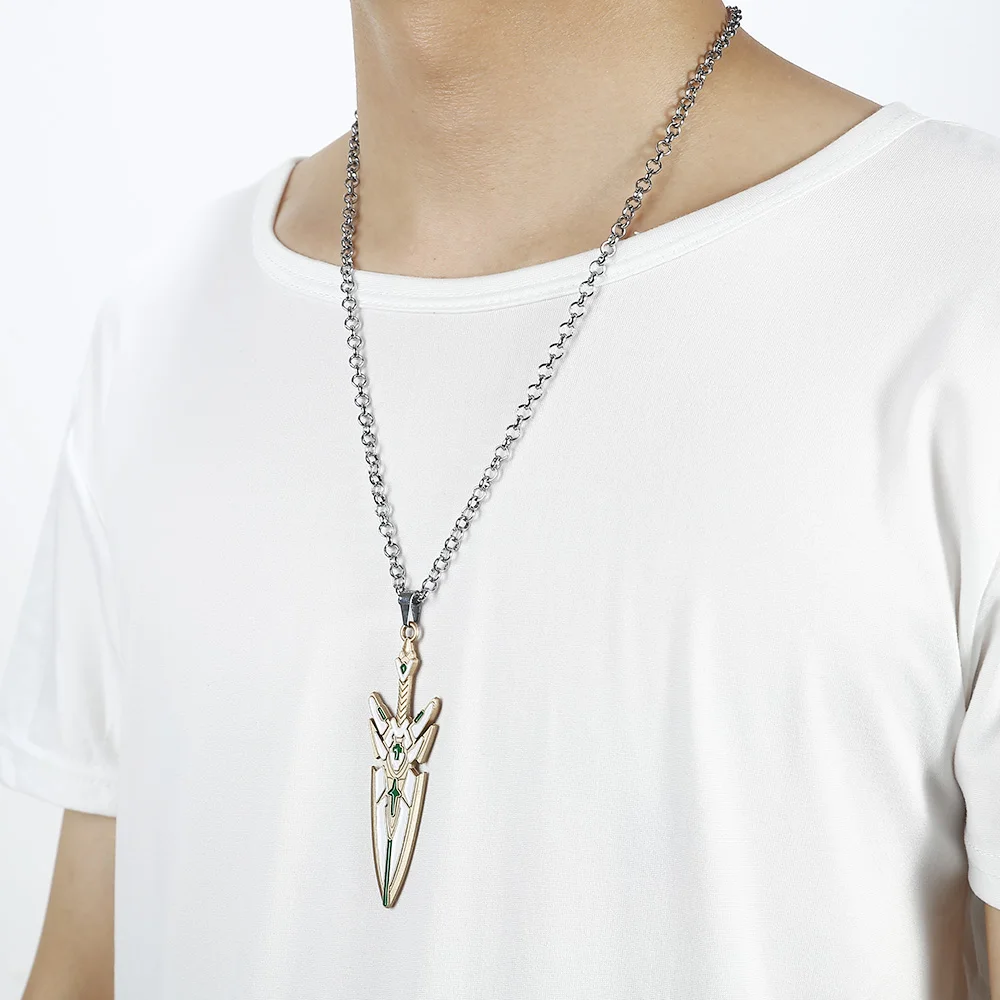 Ожерелье Xenoblade летовой 2 из красного металла |