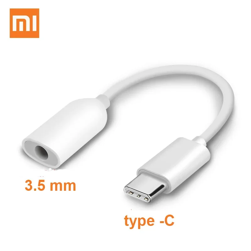 Фото XIAOMI оригинальный USB-кабель типа C к разъему для наушников 3,5 мм для xiami mi13 12 8se A2 6 MIX Black shark 5 Aux Audio Poco F4 №1