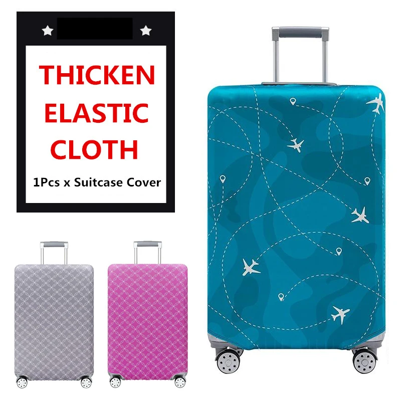 

23-26inch Geometry Pattern Elasticity Luggage Cover Protective Covers Suitcase Sleeve Suitcase Dust Travel Accessories Sheath