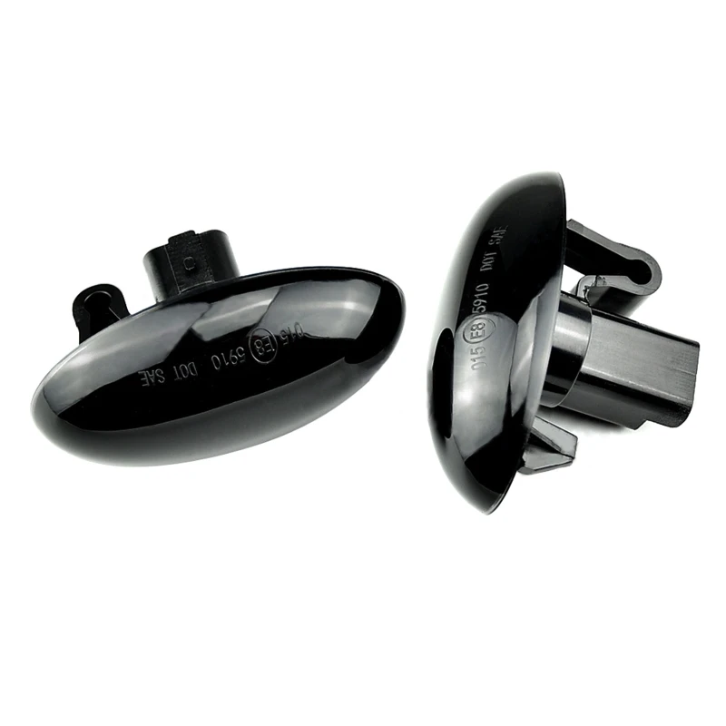 

Dynamic Sequential Blinker Smoke LED Side Marker Light Turn Signal Lamp for 307 206 407 107 607 for Citroen C1 C2 C3