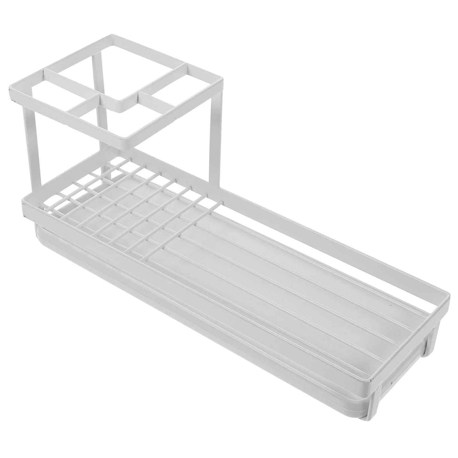 

Metal Storage Shelf Bathroom Display Rack Toothpaste Shelf Bathroom Organizer Shaver Holder Storage Rack Carbon Steel Rack