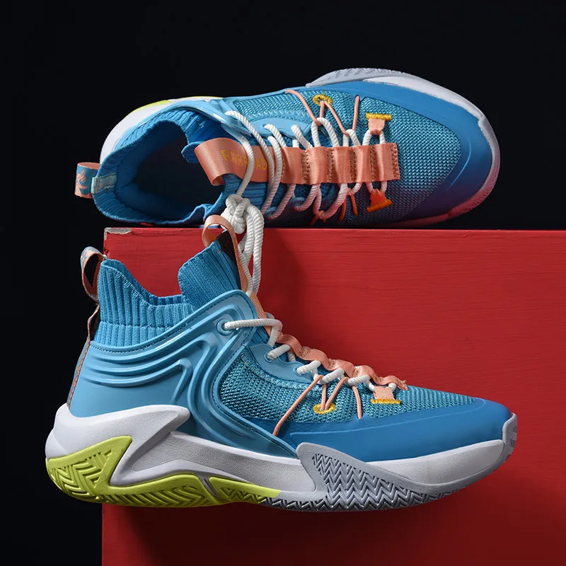 Men Sneakers High Top Men's Basketball Shoes Fashion Outdoor Jogging Sports SHoes Breathable Conforthable Male Sneakers Shoes