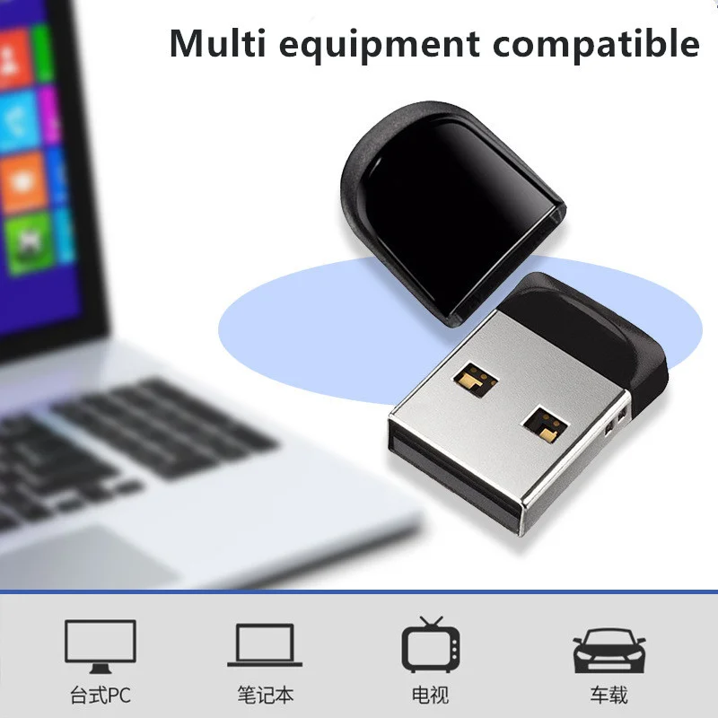 Мужской/женский USB 2 0 8 ГБ 16 32 супер мини черный флэш-накопитель флешка