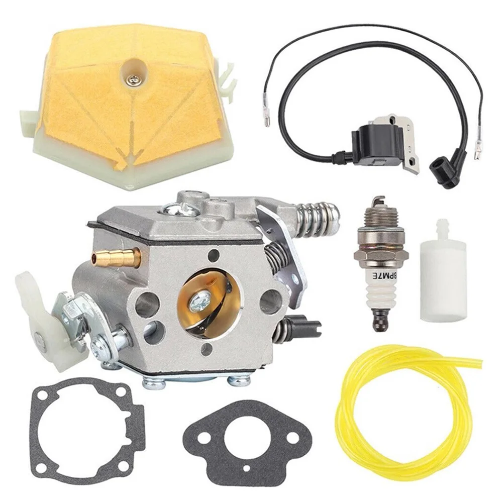 

Carburetor Kit For Husqvarna 50 51 55 61 254 257 262 266 268 272 Chainsaw For Walbro WT-170-1 WT-170 Replace 503 28 15 04