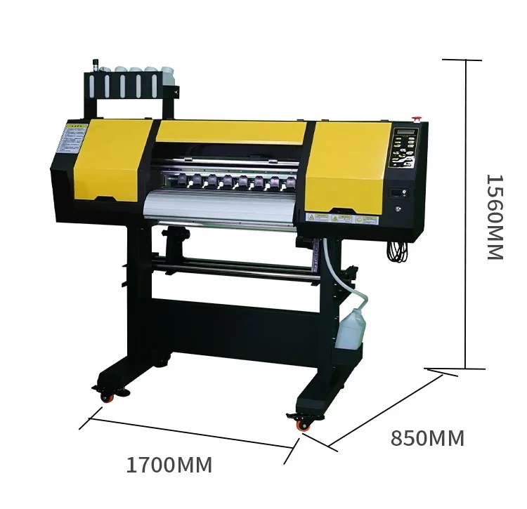 Высокоскоростной принтер XinFlying A1 DTF 24 дюйма XP600 печатная машина для футболок с