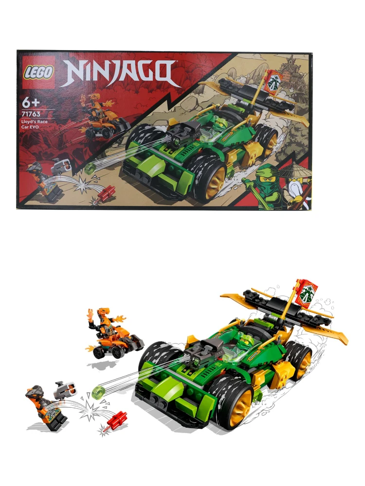 LEGO 71763 NINJAGO комплект гоночной машины Ллойда EVO