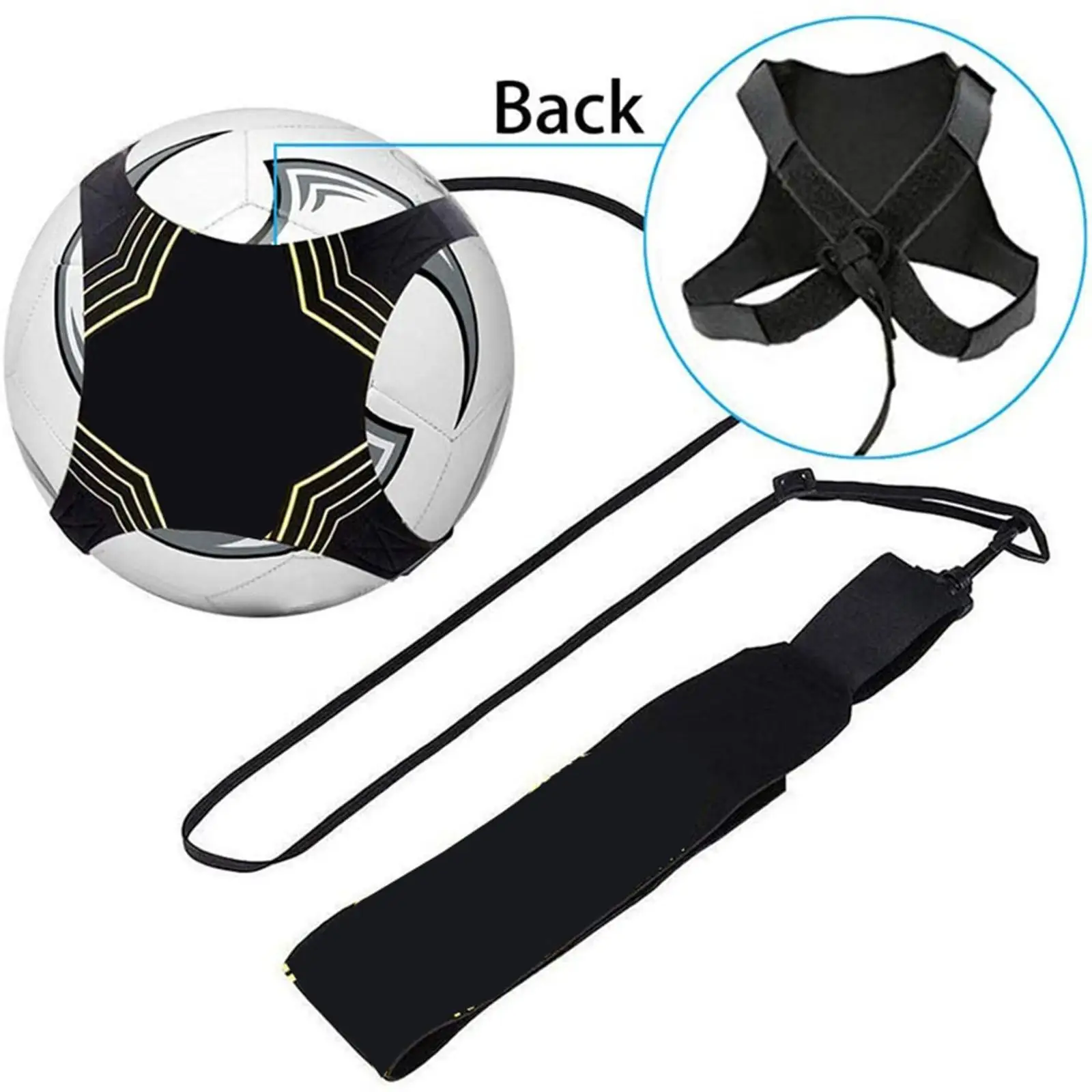

Football Auxiliary Trainer with Circling Belt Soccer Trainer for Child Youth