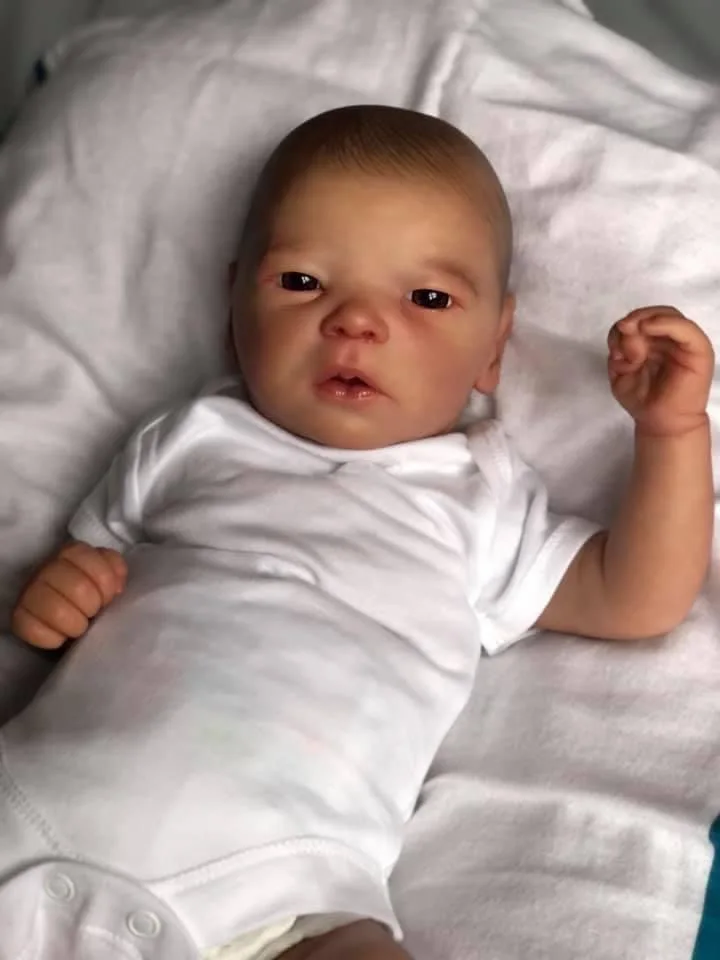 

Кукла реборн мягкая на ощупь, 42 см