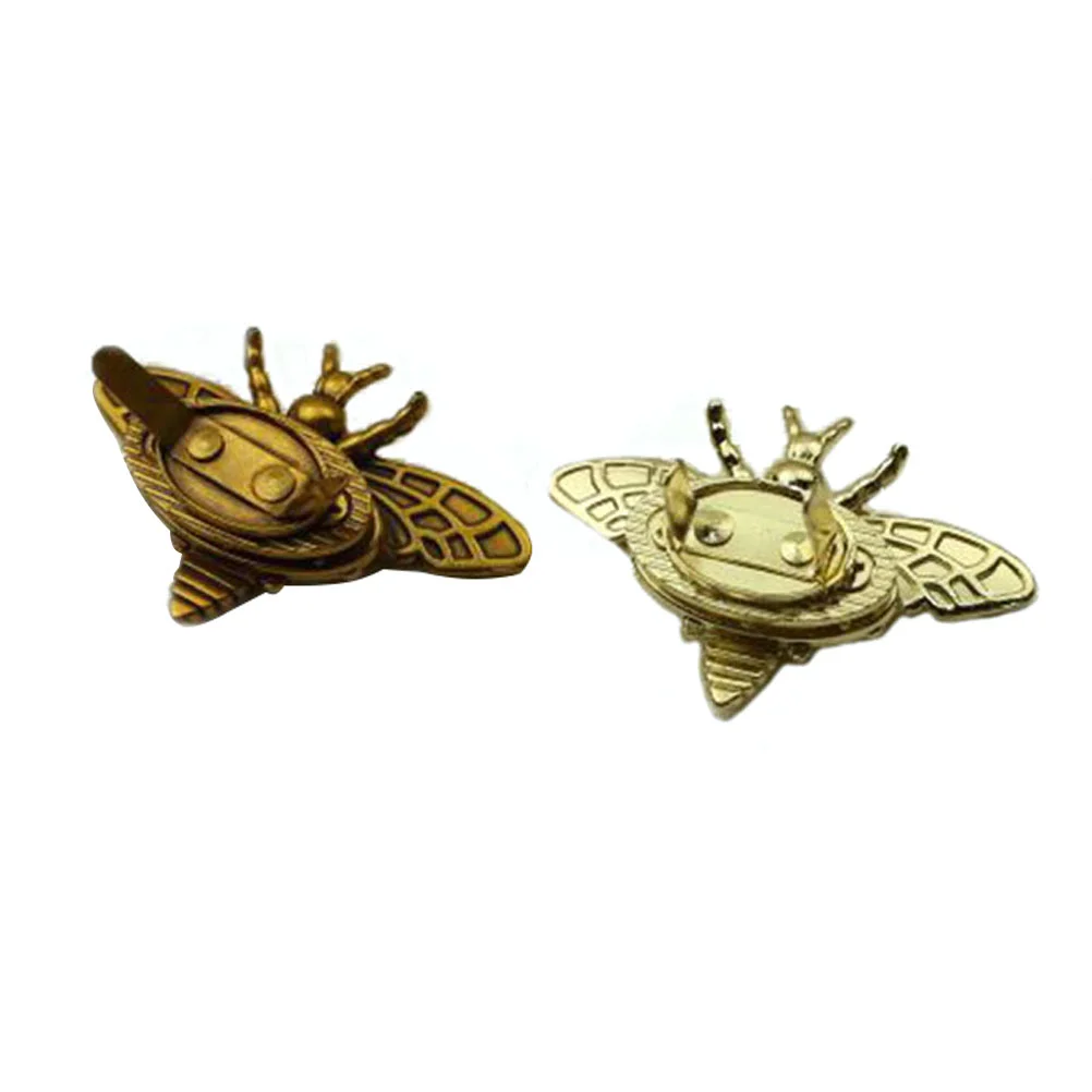 

Hook Locks DIY Purse Lock Jewelry Accessories Hook Locks Purse Jewelry Box Latches Metal Snap Buttons Bee Purse Hook Locks