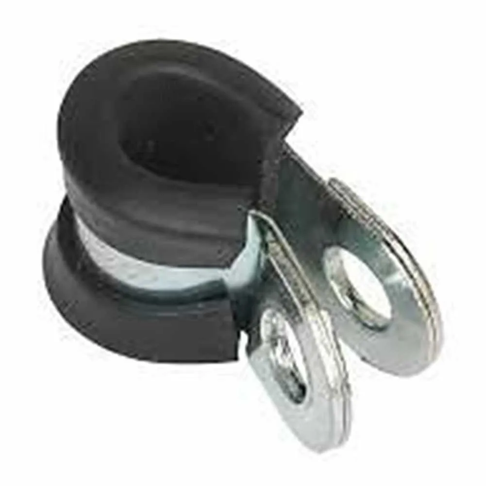 

100% Brand New Metal P Clips Pipe Fixing Replacement Useful 8mm Accessories Brake Gas Line Lined Camper Hydraulic